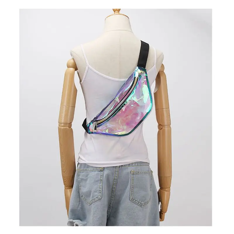 Женская прозрачная поясная сумка водонепроницаемая дорожная Повседневная