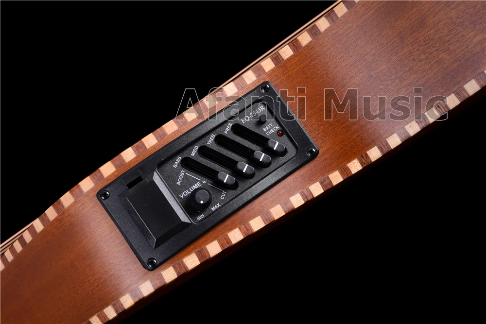 Afanti музыка все Sapele Дерево Weissenborn Гавайская гитара(HG-735