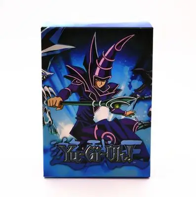 Yugioh 66 шт. набор карт Египетский Бог коллекционные игрушки для мальчика Yu Gi Oh легендарная игровая коллекция карт с металлической коробкой - Цвет: 66 pcs