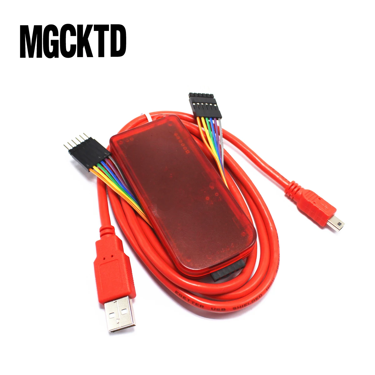 PICKIT2 PIC Kit2 симулятор PICKit 2 программатор Emluator красного цвета с USB кабелем Dupond Wire|pic
