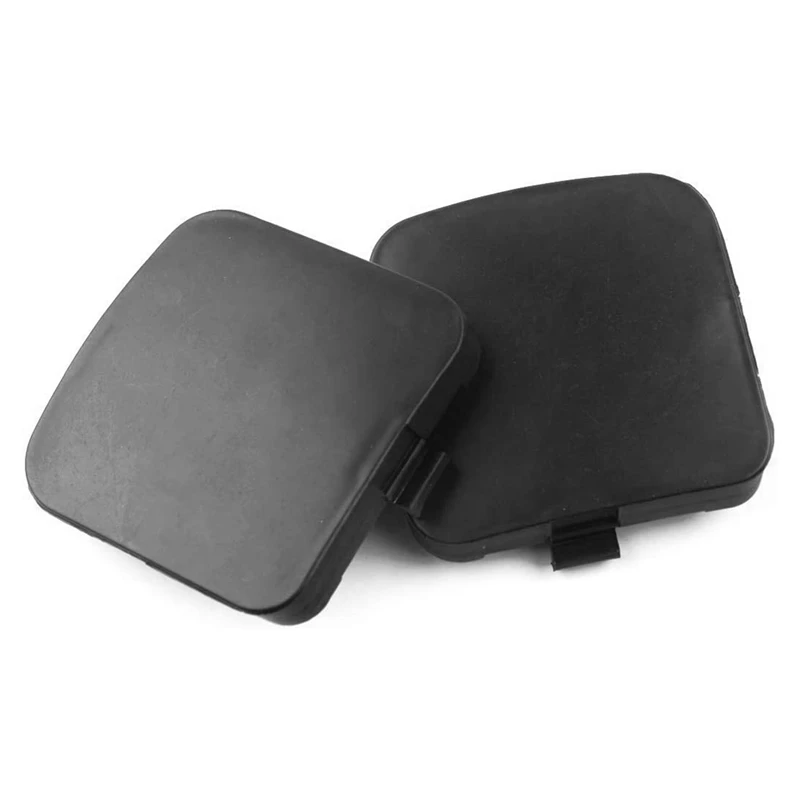 2 шт. черный Передний левый и правый бампер буксировочный крючок крышка глаза