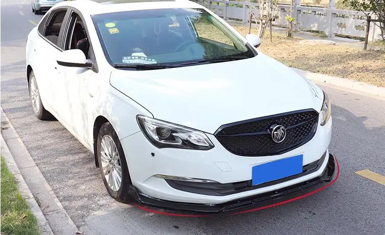 Для Buick Excelle Body kit спойлер 2014-2017 для ABS задний передний бампер диффузор защитные