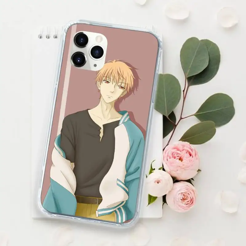 

Fruits Basket Japanese anime Phone Case for iPhone 11 12 mini pro XS MAX 8 7 6 6S Plus X 5S SE 2020 XR Luxury brand shell funda