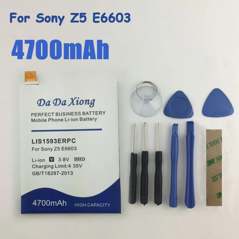 Аккумулятор LIS1593ERPC на 4700 мА · ч для Sony Xperia Z5 E6603 E6653 E6633 E6683 E6883|battery for|battery for sonybattery sony
