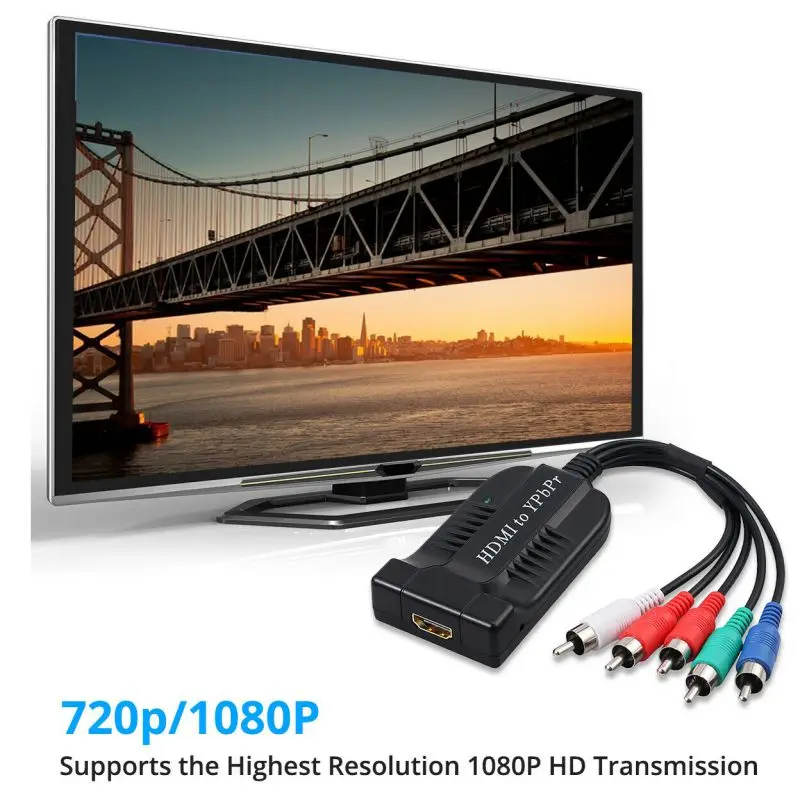 Для PS4 1080P 720P разъём HDMI папа Компонентный видео YPbPr 5RCA преобразователь RGB адаптер