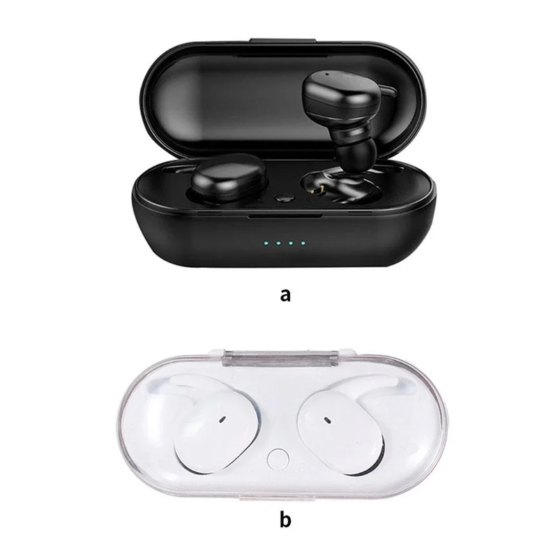 

Bluetooth 5.0 Wireless Stereo Earphones Earbuds In-ear Noise Reduction Waterproof Headphone Headset With Charging Case Earphones