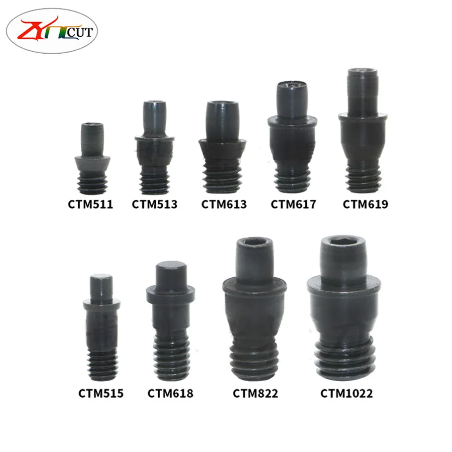 

10Pcs M5x10 M5x13 M6x13 M6x19 M10x22 High hardness CNC turning tool bar center pin,Turning cutter bar Blade locking Plum blossom