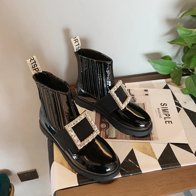 Модные брендовые женские ботинки на низком каблуке сезон осень зима Новые