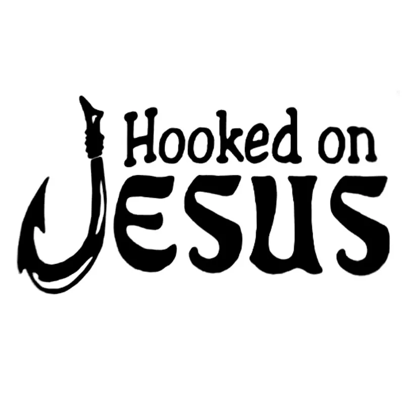 На крючке Иисуса моды для Авто/бампер/окно виниловая наклейка наклейки DIY Декор