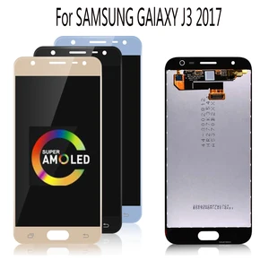 ЖК-дисплей Super AMOLED для SAMSUNG GAlAXY J3 2017, ЖК-дисплей с сенсорным экраном и дигитайзером в сборе, J330, J3 Pro, J330F, J330FN, оригинал