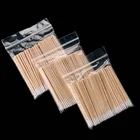 Щетки одноразовые хлопковые для макияжа и татуировок, 200 шт.