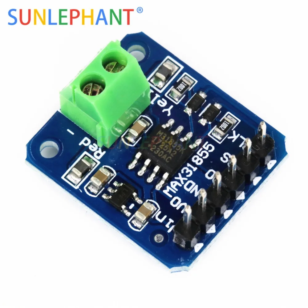 MAX31855 K Тип термопары Плата разъединения Модуль измерения температуры для Arduno Оптовая цена на.