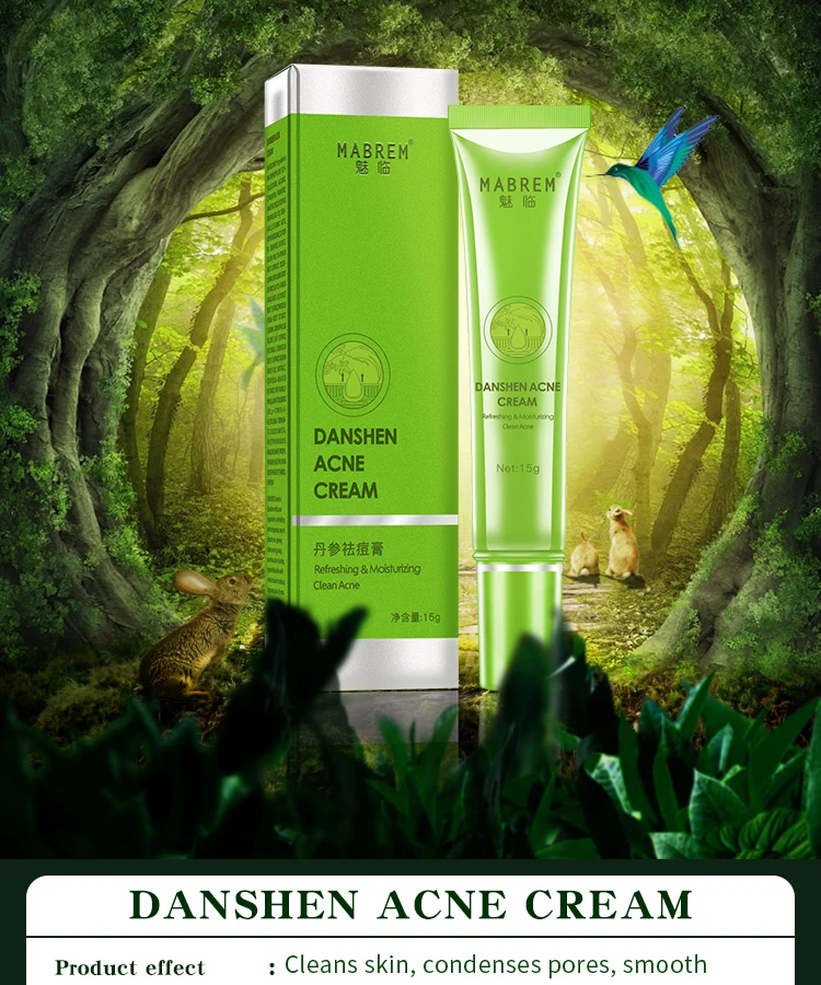 MABREM 1 шт. порошок зеленого ячменя лечение прыщей крем для удаления уход за кожей