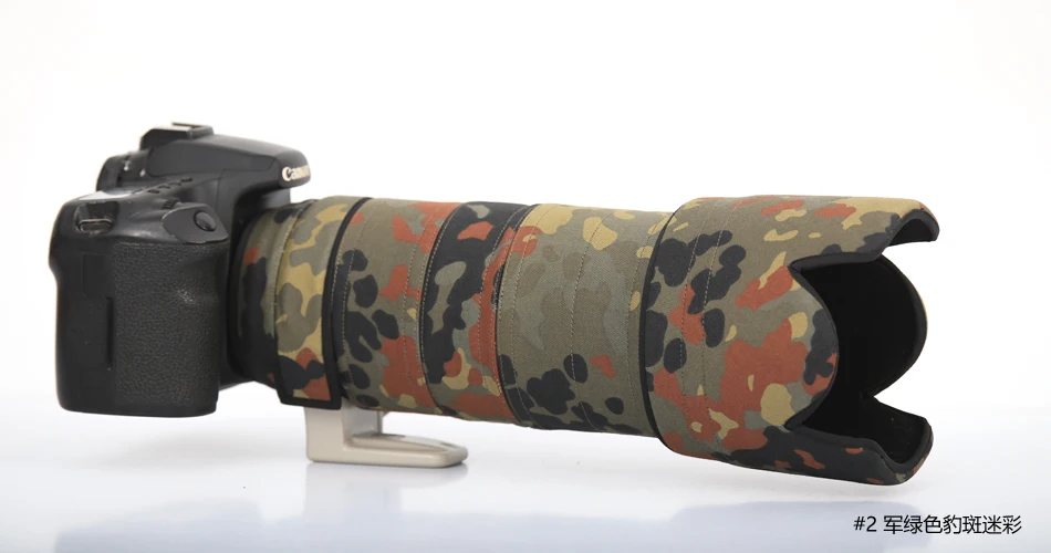 Линзы rolanpro камуфляжное пальто дождевик для Canon EF 70-200 мм F2.8 L IS III USM объектив защитный чехол для Canon SLR объектив камеры