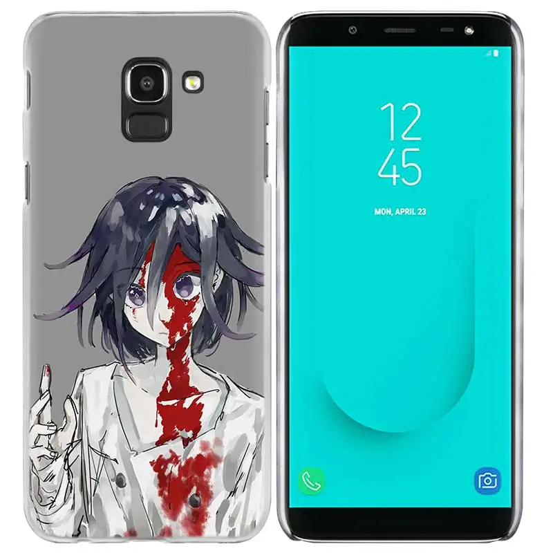 Danganronpa мультфильм чехол для samsung Galaxy A50 A80 A70 A60 A40 A30 A20 A20e A10 A9 A7 A6 Note 8, 9, 10, плюс 5G прочное портмоне