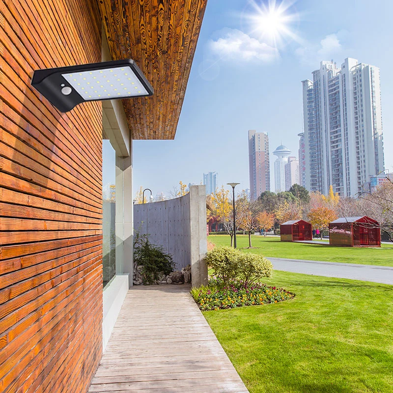 

LED Solar Street Light Outdoor Sensor Lantern Solar Powered Wall Lamp Waterproof Garden Decoration Lighting Pathway LED Lights
