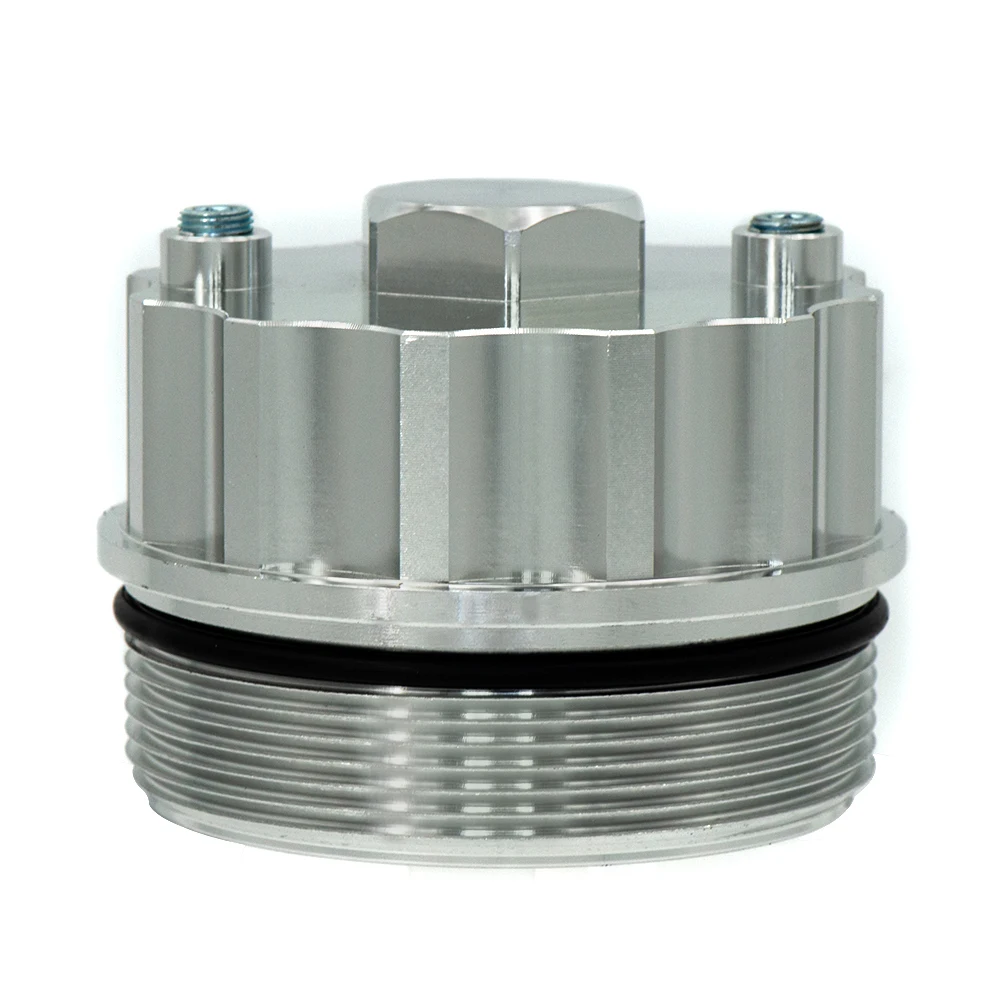 Алюминиевый адаптер масляного фильтра для давления масла температуры двигателя