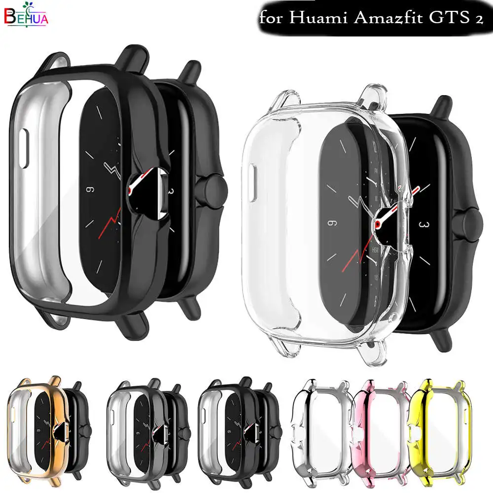 Защитный чехол для часов Huami Amazfit GTS 2 / 2e полная защита ударопрочный Ультратонкий