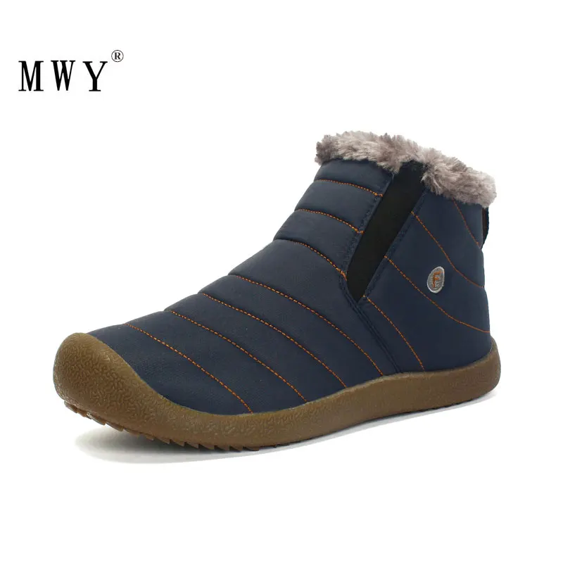 

Winter Warm Sneakers Man Plush Running Shoes Outdoor Sports Shoes Unisex Waterproof Running Training Shoes plus size 35-46