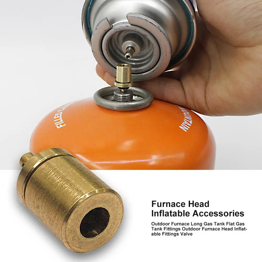 

Portable Gas Stove Refill Adapter Burner Gas Cylinder Tank Accessories Inflate Butane for Outdoor Camping