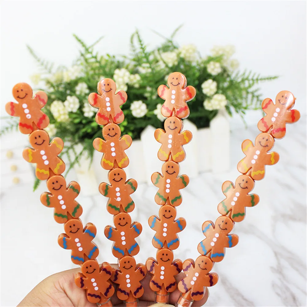 2pcs Non-sharpening Snowman Pencils Pen Cap Students Writing Pens School Stationery Pencil for Kids Christmas Office Supplies | Канцтовары