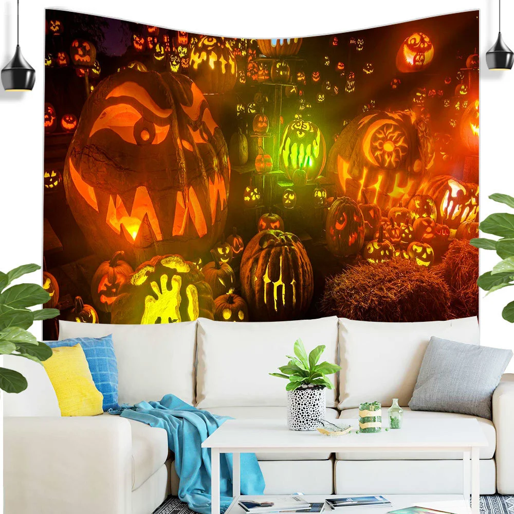 Тематический фон на Хэллоуин мультяшный Настенный декор для комнаты спальни