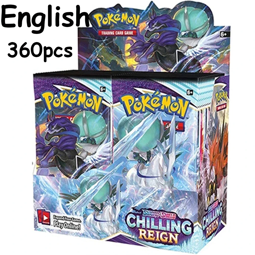Nuevo Pokemon espada y escudo batalla estilos evolucionando cielos nueva sellado caja de venta al por menor (36 paquetes) Pokemones tarjetas-4