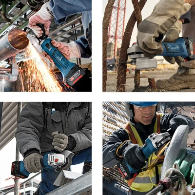 

Cordless angle grinder 18V lithium battery wireless polishing mill 100MM hand grinding wheel