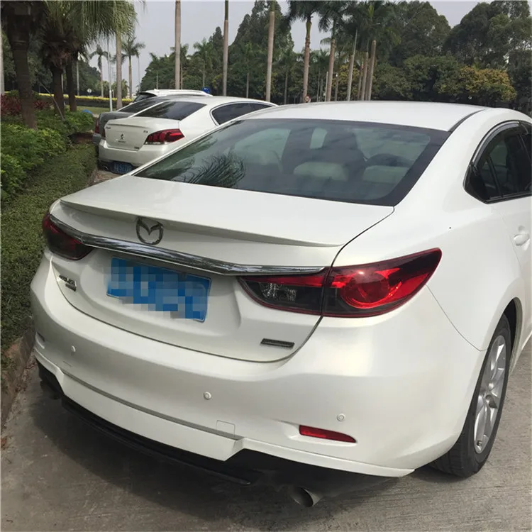 Спойлер для Mazda 6 2014 2019 Mazda6 ATENZA спортивный ABS Материал заднее крыло автомобиля