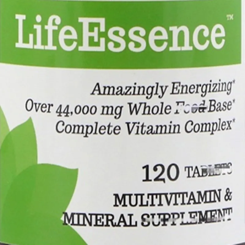 

LifeEssence, мультивитамины и минералы, 120 шт.