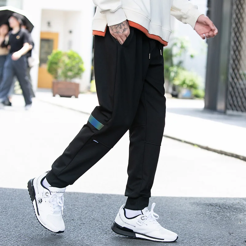 

Mens Joggers zipper Casual Pants Fitness Sportswear Tracksuit Bottoms Skinny Sweatpants Trousers Black Gyms Jogger Track Pants