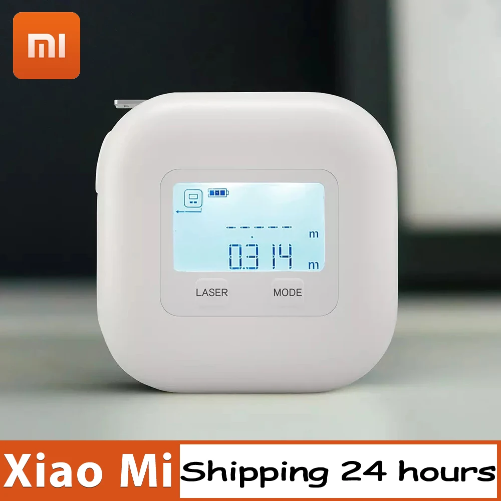 Лазерный дальномер XiaoMi AKKU 2 в 1 измеритель с ЖК-дисплеем | Инструменты