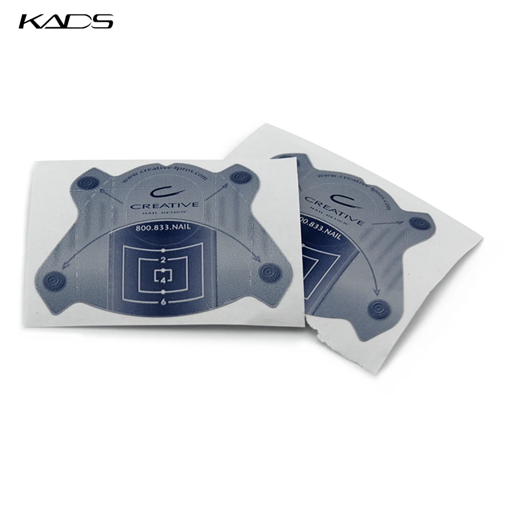 KADS HOTSALE Серые формы Бабочки 500 шт. nail art формы кол для ногтей скульптуры Nail Forms Руководство формы ногтей расширение