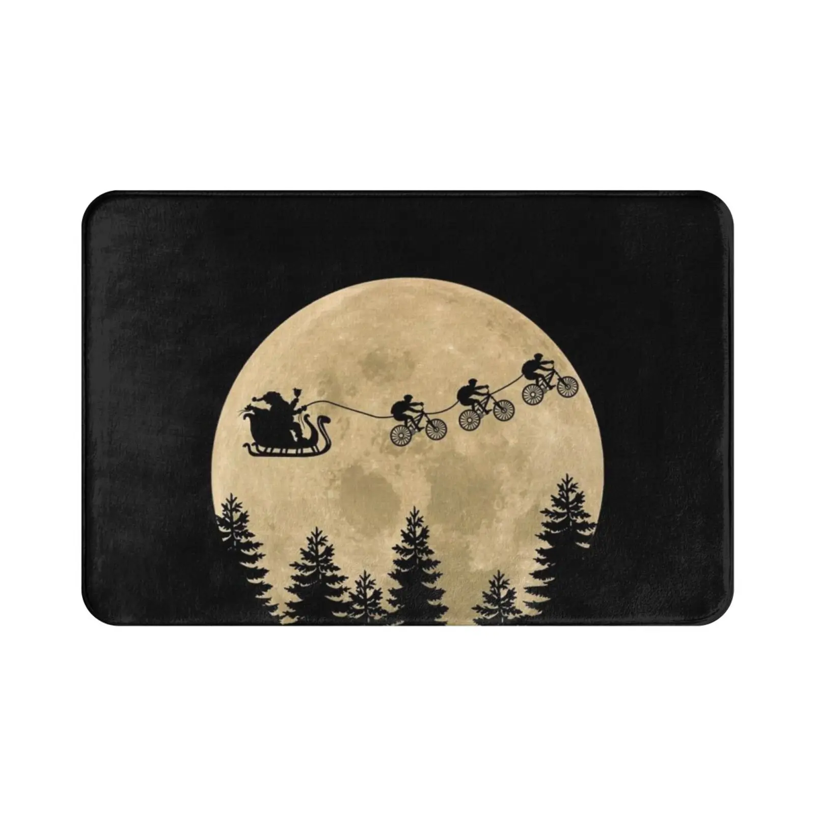 Санта-это горный Байкер для велосипедных водителей коврик подушка горных гонок