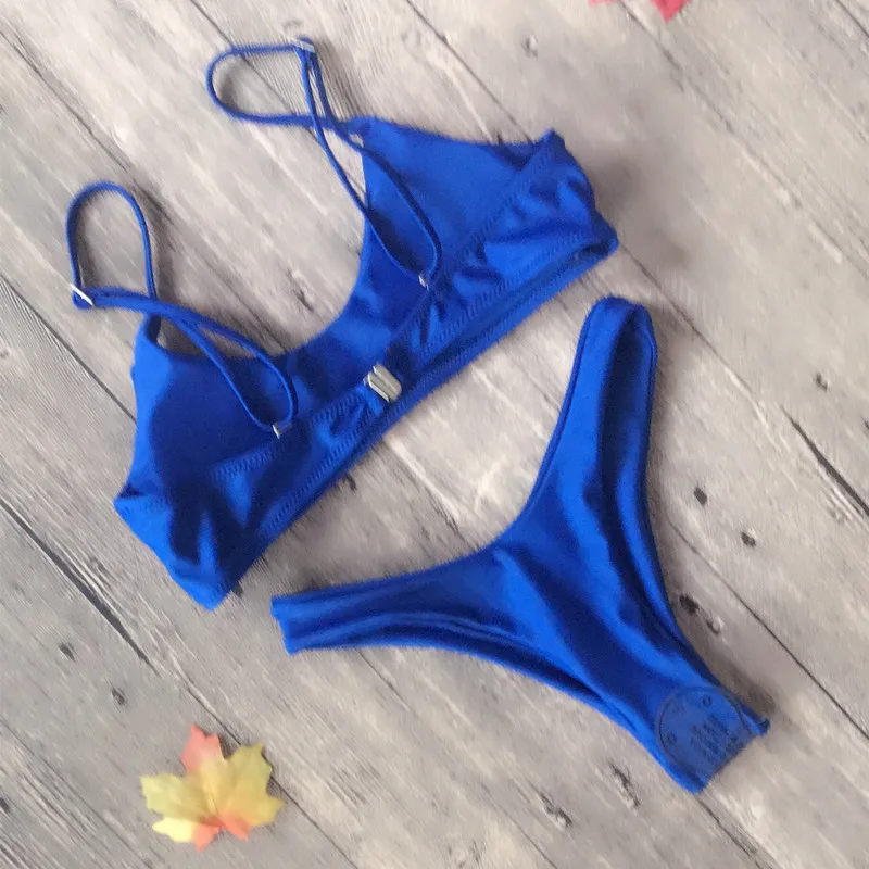 

New Solid Bikini Women's Separate Swimsuit Mini Beach Bathing Suit Swimwear For Women Thong Beachwear Swimming Suit Tankini