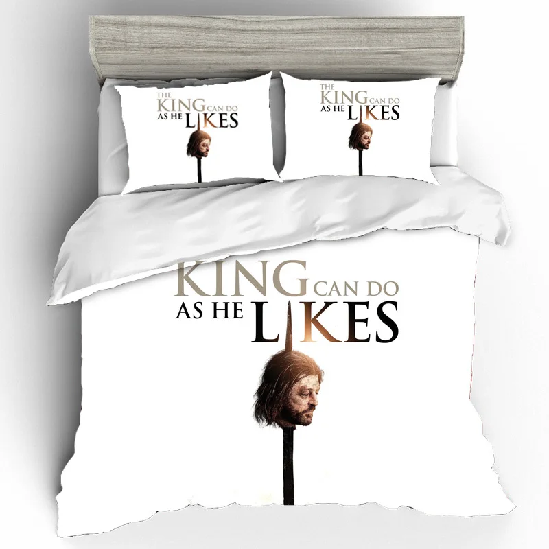 Game Of Thrones King Size Bedding Sets Duvet Cover Bed Sheets And Pillowcases Bed Linen Bedding Set Home Textile Dropshipping