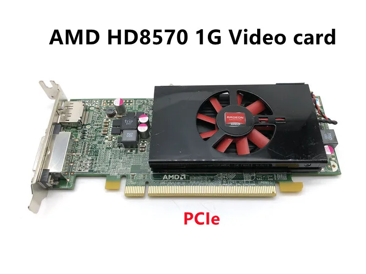 

For High PCIe x8 video card AMD Radeon HD 8570 1GB GDDR3 DVI/ DP Graphics card DELL YT0RH Desktop independent graphics card LOL