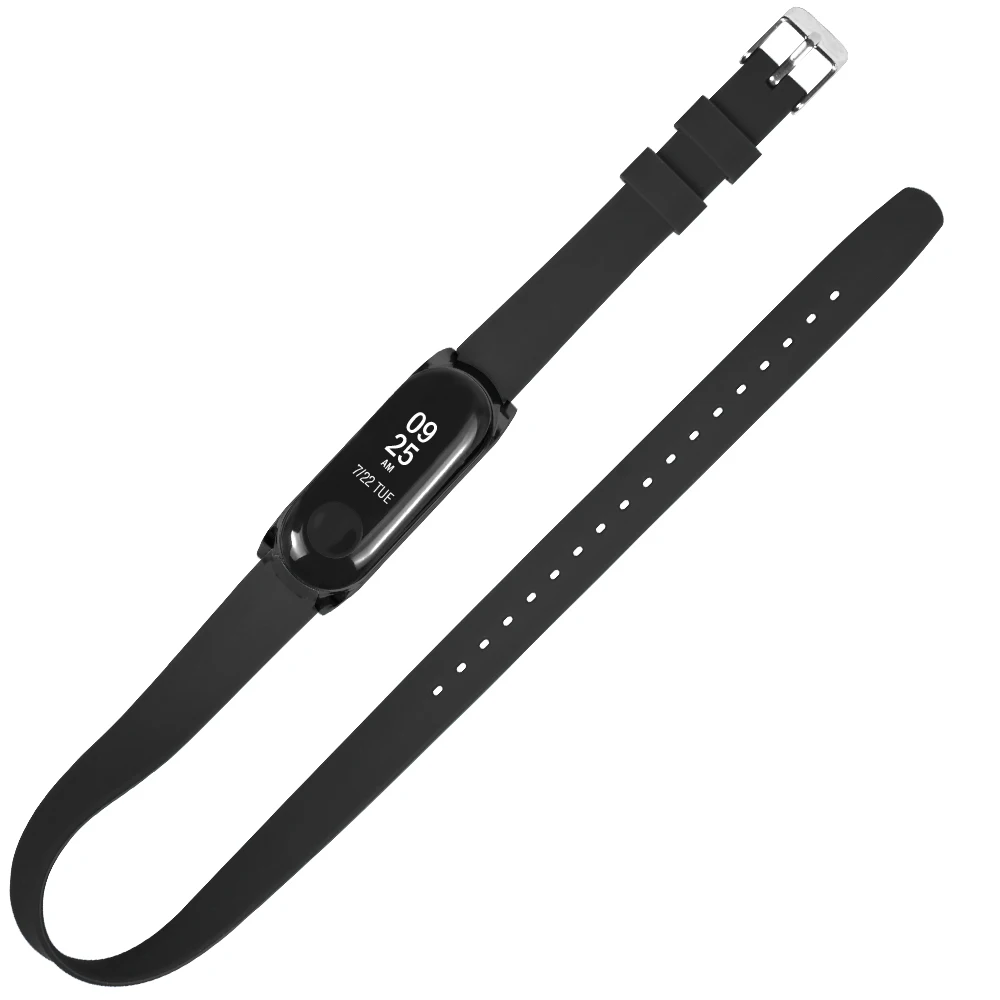 Ремешок для mi band 5 спортивный браслет длинный силиконовый сменный Браслет Xiaomi Mi