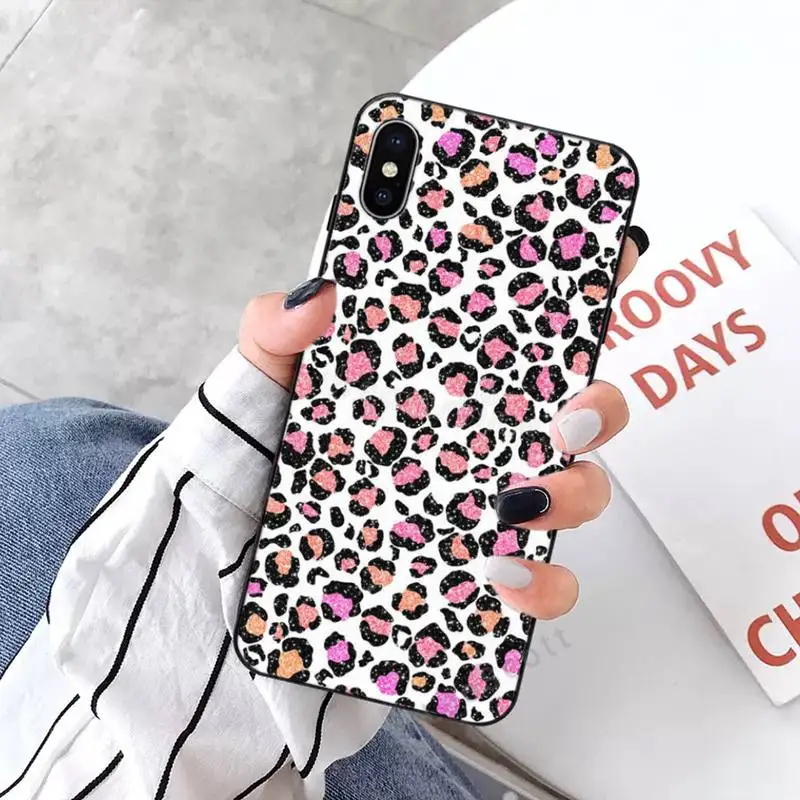 

Fashion Leopard Print Pattern Phone Case for iPhone 11 12 mini pro XS MAX 8 7 6 6S Plus X 5S SE 2020 XR