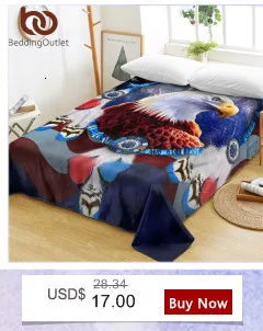 BeddingOutlet орлы Постельное белье 3D море печатных пододеяльник двойной для взрослых детей покрывало постановочная фотография постельное белье, комплект из 3 предметов