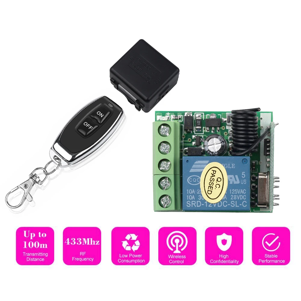 Новый 433 МГц пульт дистанционного управления с радиочастотным передатчиком