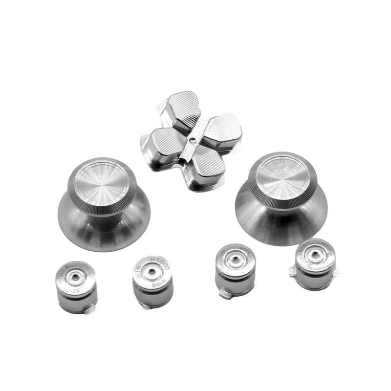 Металлические колпачки для джойстика PS4 кнопки D-Pad аналоговый джойстик Playstation 4