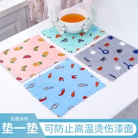 15pcs rag cleaning cloth for washing dishs kitchen supplies kitchen double side absorbent dishcloth special soft kitchen tool