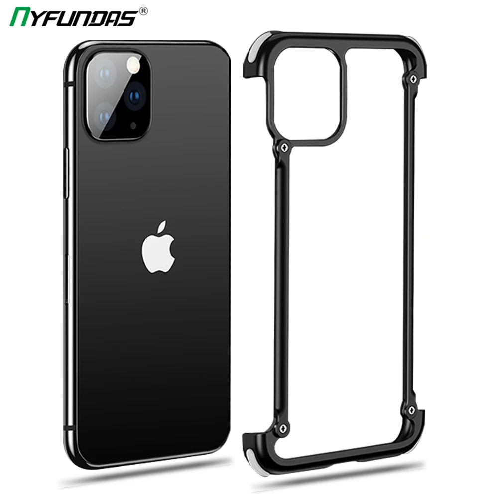 Роскошный брендовый металлический бампер для iPhone 12 Mini 11 Pro Max 11Pro 12Pro XS X XR 8 7 SE 2020