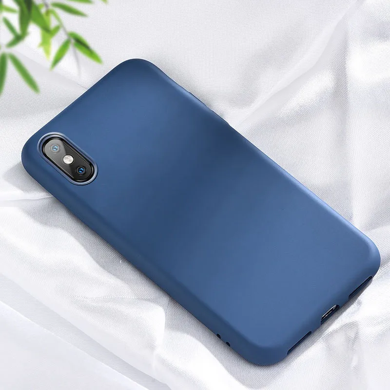 lan Мягкий жидкий силиконовый чехол для Xiao mi Red mi Note 7 Pro 6A 6 7A Go K20 mi 9T Pro 9 8 SE 6X A2 Lite mi x 3 CC9e CC9 чехол Funda Etui - Цвет: lan