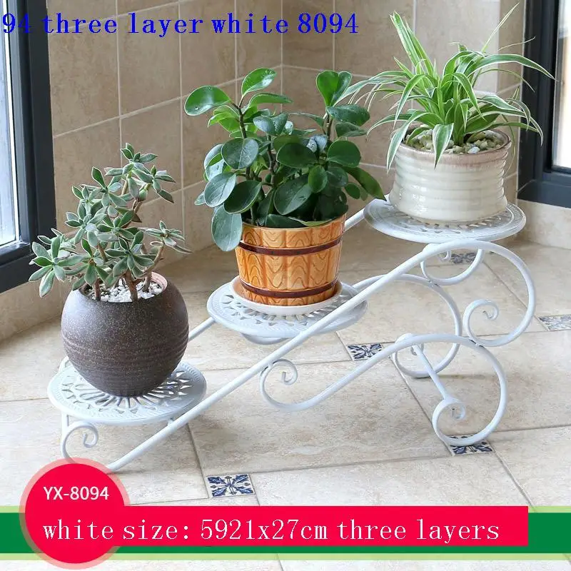 Afscherming Dekarosyon украшение Terrasse Garten Dekoration Planten Standaard полка для растений Balkon Balcon Flower Iron