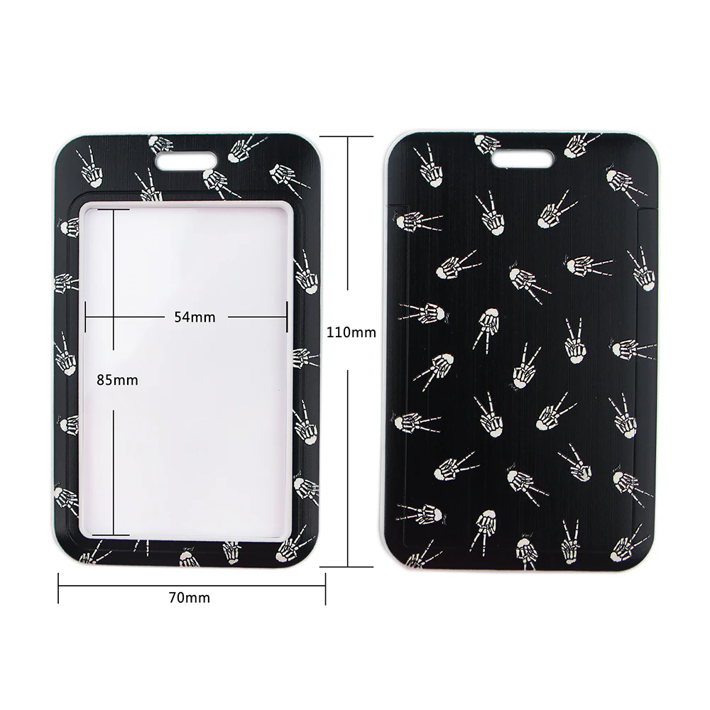 

HJ215 Organ Eye And Skeleton Neck Strap For Card Badge Gym Key Chain Lanyard Key Holder DIY Hang Rope For Doctor Nurse