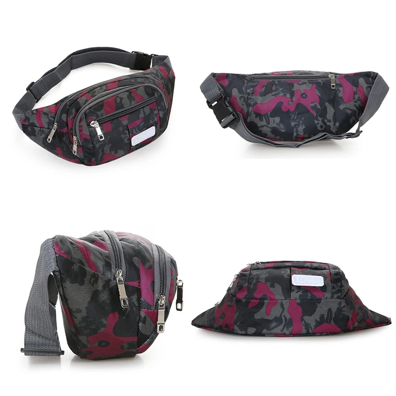 Камуфляжные бананки YoReAi забавные сумки для альпинизма мужские на молнии уличная