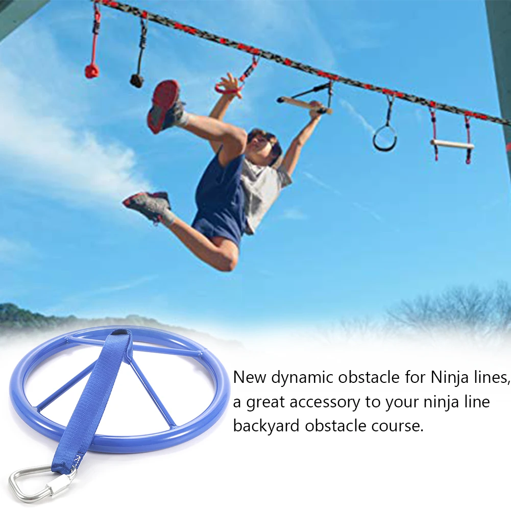 Детское оборудование для упражнений на открытом воздухе линия ниндзя