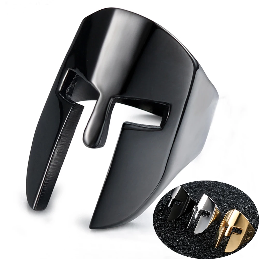 Мужское кольцо винтажная маска высокое качество нержавеющая сталь